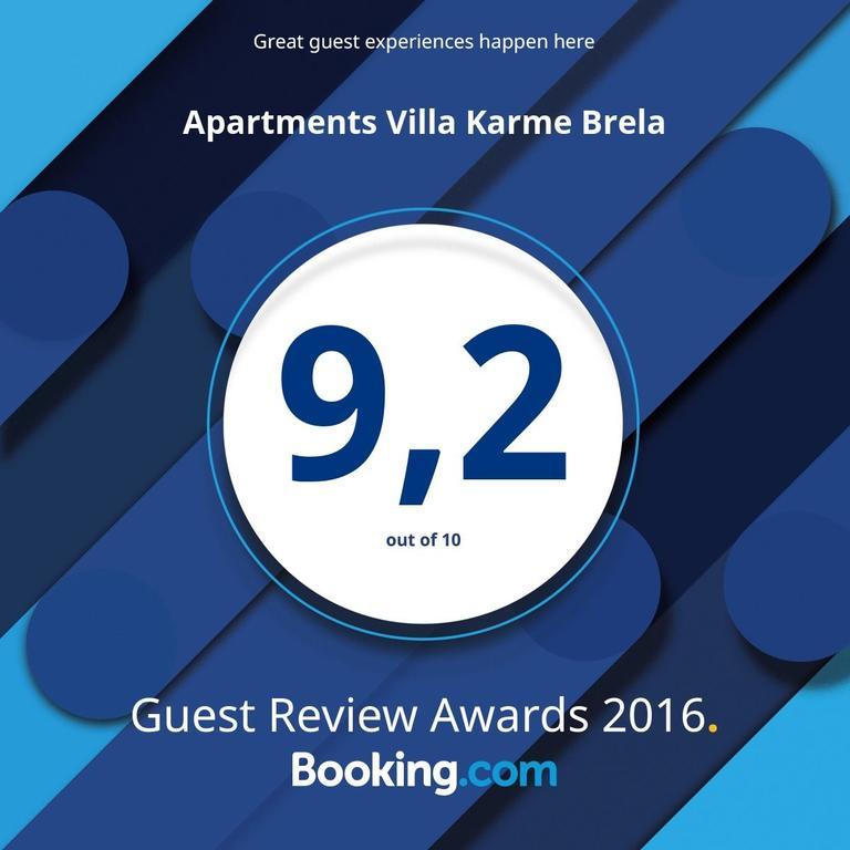 Apartments Villa Karme بريلا المظهر الخارجي الصورة